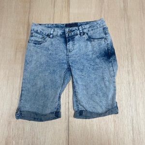Jsc jeans shorts women junior blue size 5